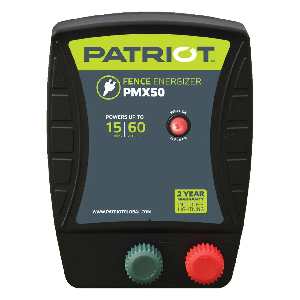 PATRIOT FENCE CHARGER PMX50 110V