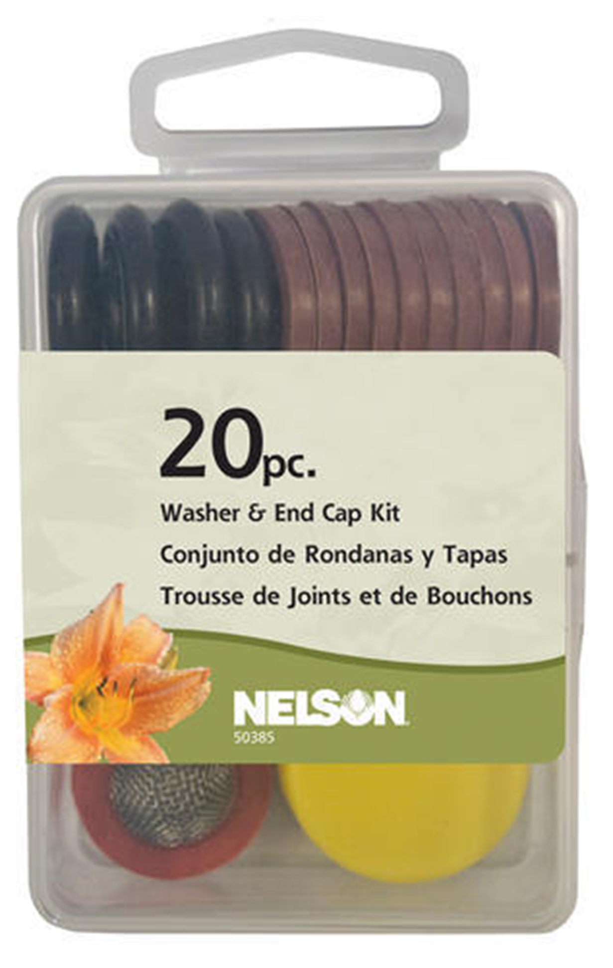 WASHER & END CAP KIT 20 PIECE NELSON