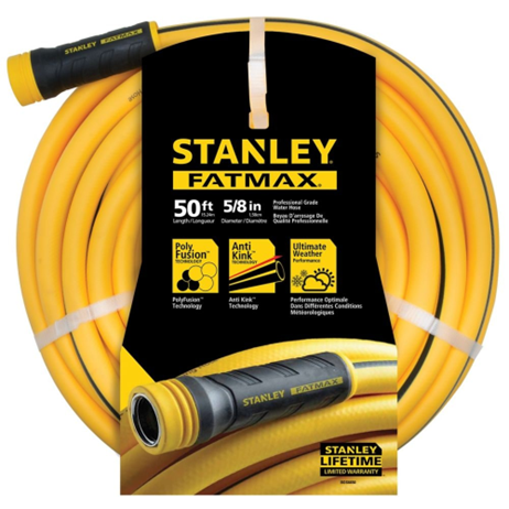 HOSE WATER STANLEY FATMAX 50 FT 5/8 "