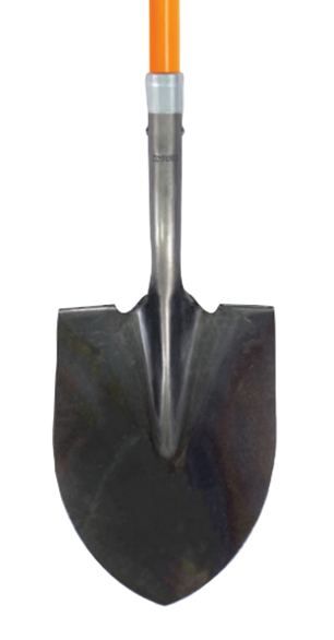 SHOVEL LH ROUND MOUTH  FG