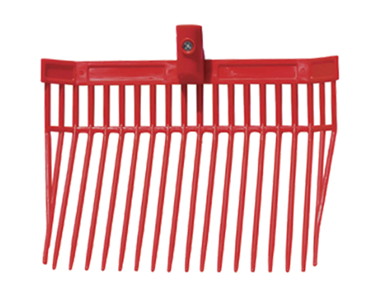 TUFF STUFF BARN FORK  HEAD ONLY - RED