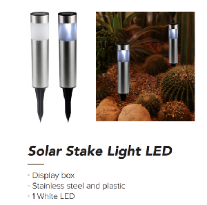 SOLAR LED STAKE LIGHT