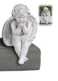 STATUE ANGEL BLOWING KISS 12"