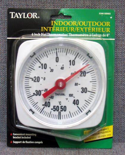 THERMOMETER TAYLOR WINDOW #5310