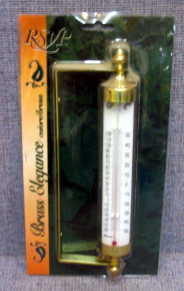 THERMOMETER BRASS TUBE RSVP