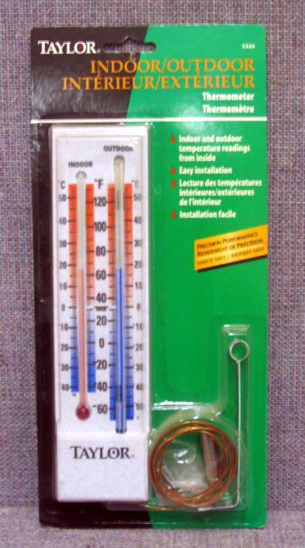 THERMOMETER TAYLOR IND/OUT #5326