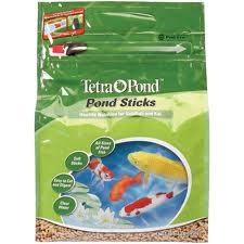 FISH FOOD FLOATING POND STICKS  1 LB TETRA POND