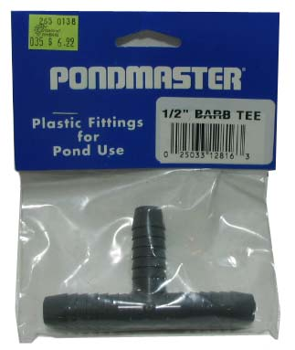 POND MASTER BARDED TEE .5"