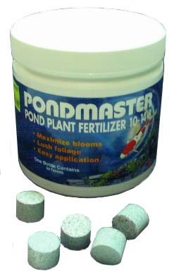 POND MASTER FERT TABLETS0 50CT BOTTLE