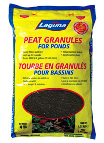 POND LAGUNA PEAT GRANULES 4lb/1.8kg PT574
