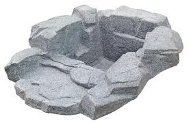 POND SPILLWAY GREY FIELDSTONE TOP SECTION LAGUNA