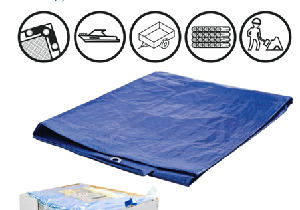 TARP  BLUE  20X30