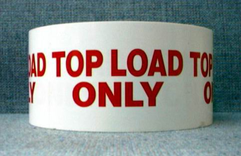 LABEL TOP LOAD ONLY