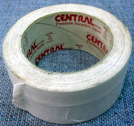 TAPE CENTRL #500WHITE 2"*110YD