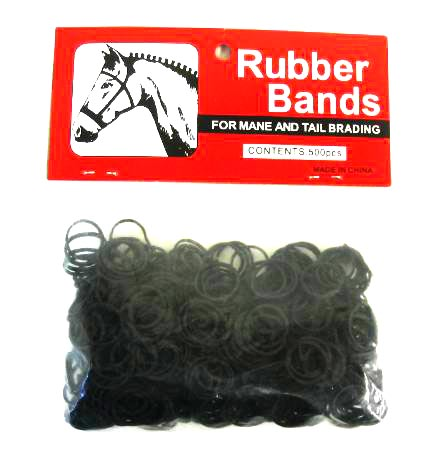 RUBBER BANDS MANE/TAIL BRADING