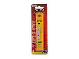 OLFA REPLACEMENT BLADES 10/PK