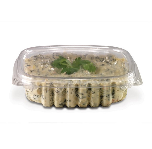 DELI CONTAINER HINGED 12 OZ 200