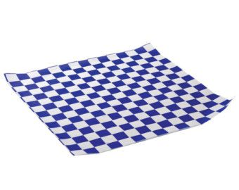 BASKET LINERS 12x12 BLUE CHECK 2000