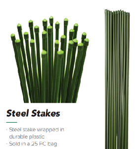 STAKES GARDEN  5 FT/25 bundle