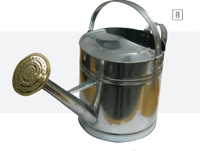 WATERING CAN  2 GAL  ZINC