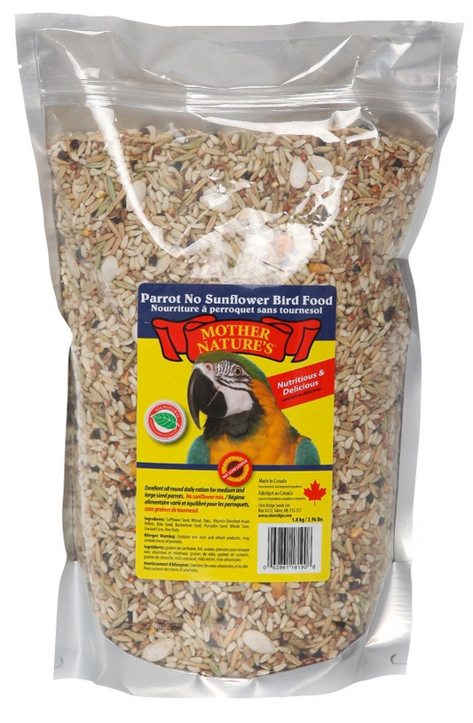 PARROT NO SUNFLOWER MIX 1.8KG