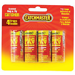 BUG & FLY CATCHER STRIPS - 4PK