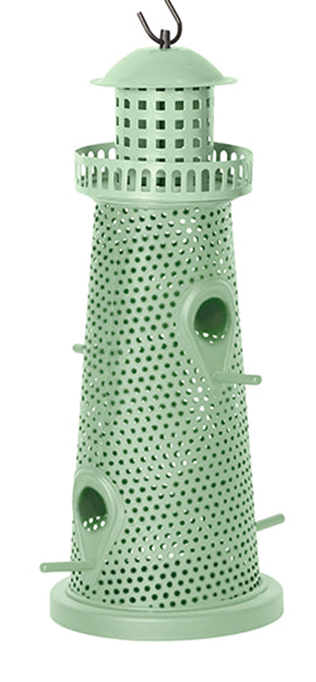 LIGHTHOUSE BIRD FEEDER SAGE GREEN