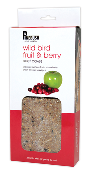 SUET CAKES FRUIT/BERRY 2 PK