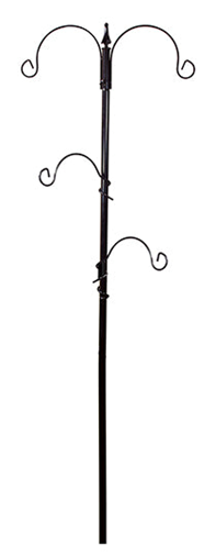 DELUXE POLE SYSTEM BIRD FEEDER HOLDER