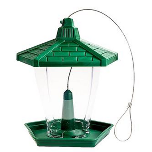 BIRD FEEDER PLASTIC CHALET HP950