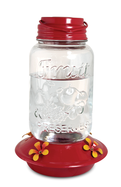 HUMMINGBIRD FEEDER  MASON JAR