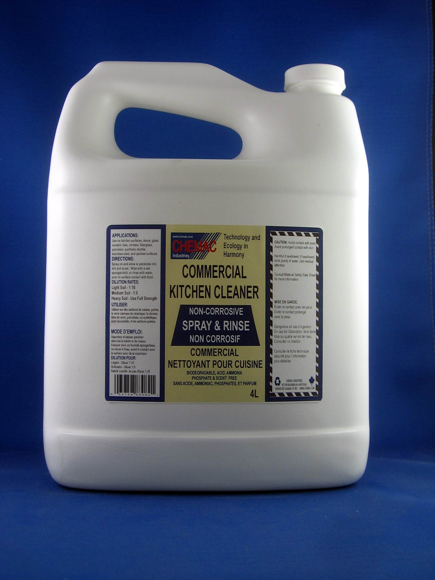 CH COMMERCIAL KITCHEN CLEANER CONCENTRATE 4L UNSCENTED