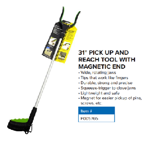 PICKUP & REACH TOOL W/MAGNET